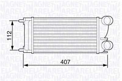 MAGNETI MARELLI 351319203520 -  Интеркулер